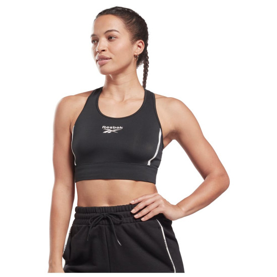 Reebok Γυναικείο μπουστάκι Piping Pack Bralette Reebok Γυναικείο μπουστάκι Piping Pack Bralette